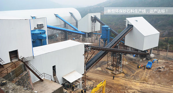 環(huán)保型制砂生產線