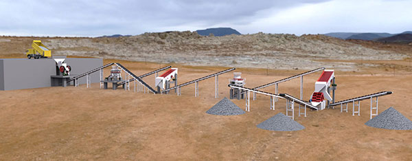 時產100噸河卵石制砂生產線方案配置