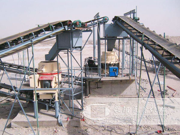 石頭破碎篩分設備