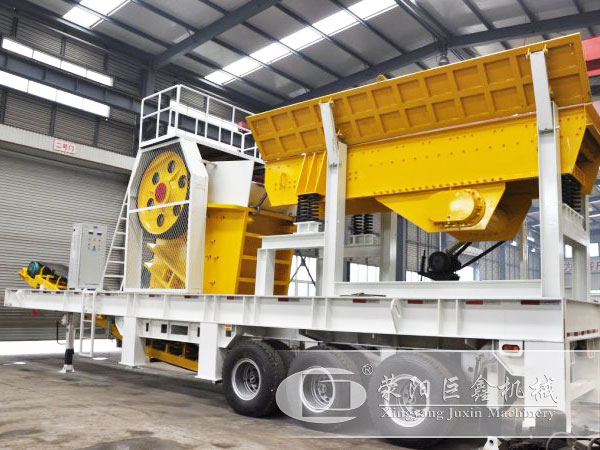 移動河卵石制砂設(shè)備