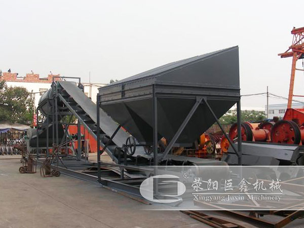 河沙選鐵生產線現(xiàn)場